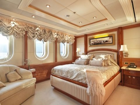 Lürssen 192 Capri I — cabina doppia ospiti