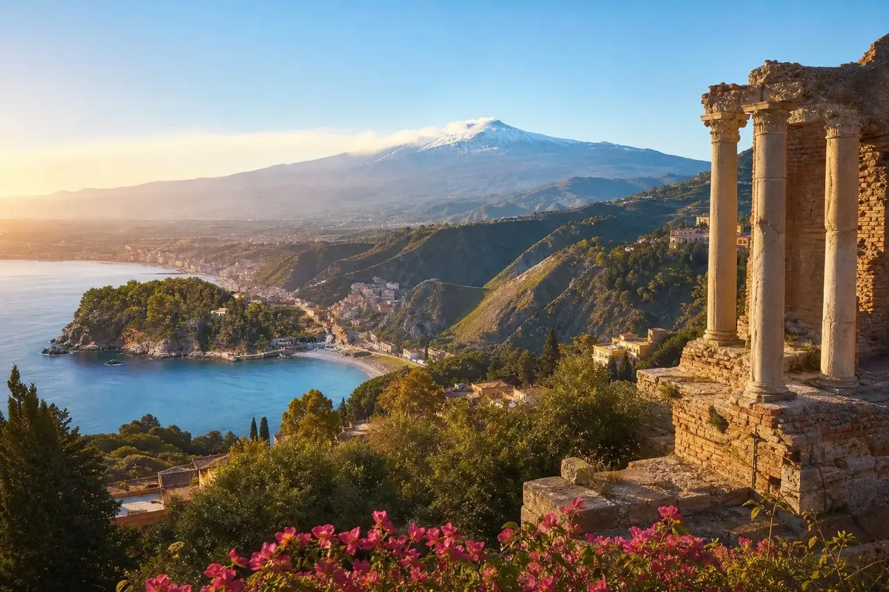 Taormina Teatro Greco e Isola Bella